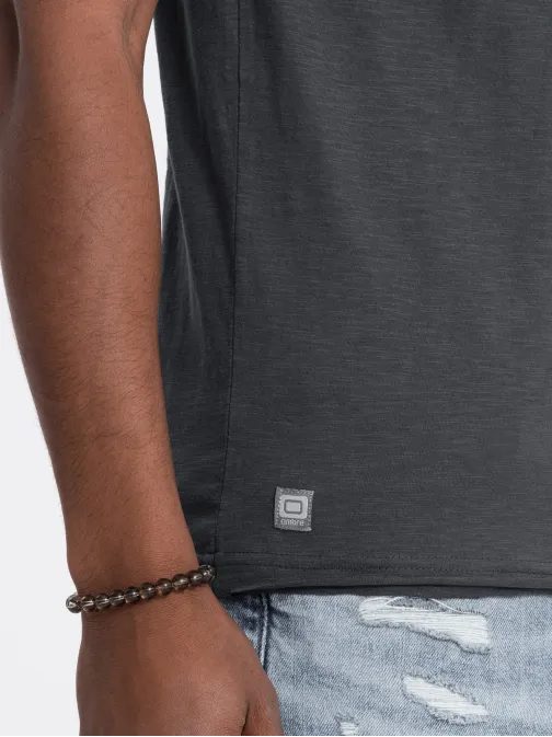 Trendi grafit szürke póló  V7 TSCT-22SS-004