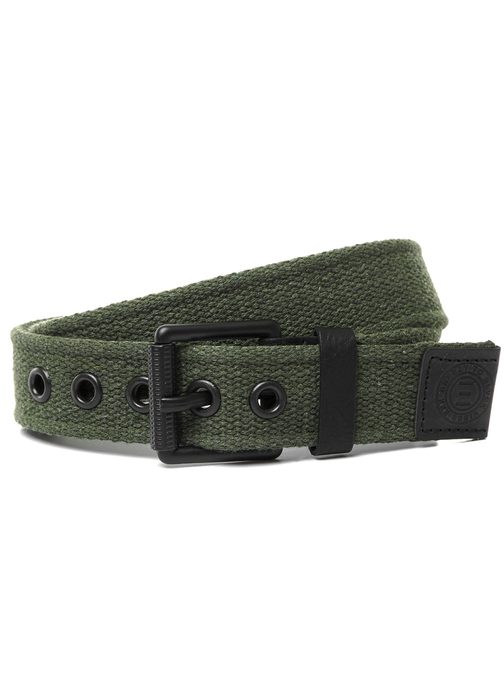 Zöld textil öv B/00119