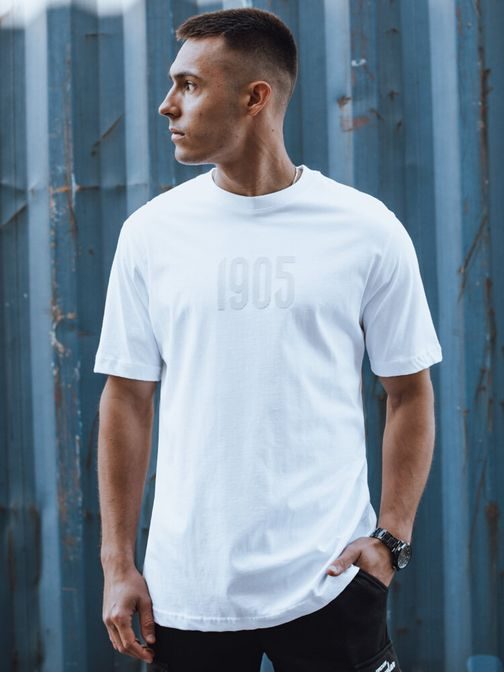 Egyedi fehér póló felirattal  1905