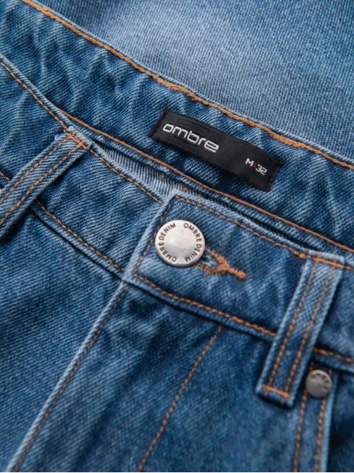 Szemet gyönyörködtető kék farmer rövidnadrág V3 SRDS-0157