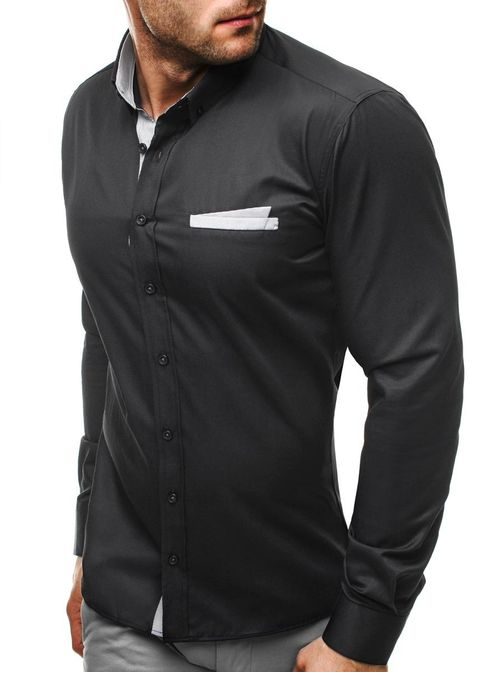 Fekete modern ing 2179