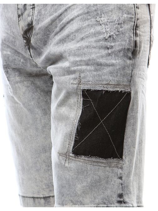 Szürke rövid farmernadrág