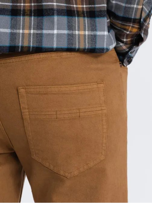 Elegáns camel színű farmer  P1058