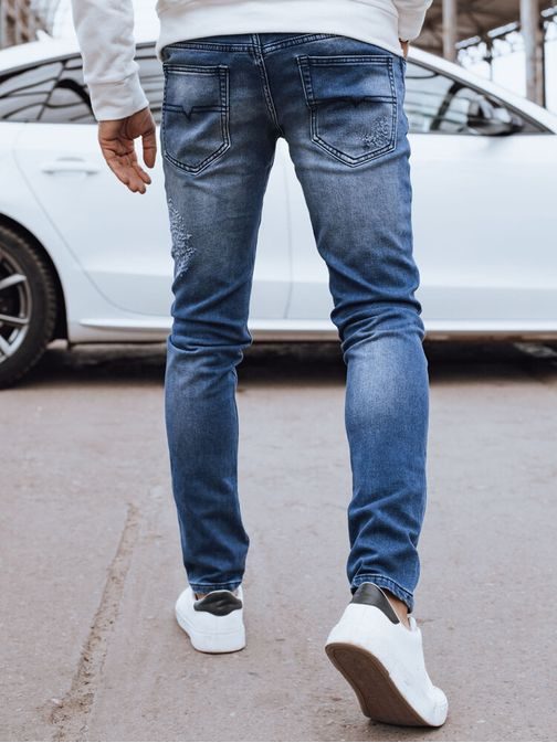 Érdekes kék farmer nadrág