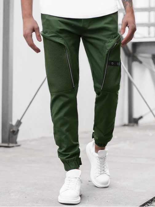 Egyedi khaki zöld jogger nadrág C/11134