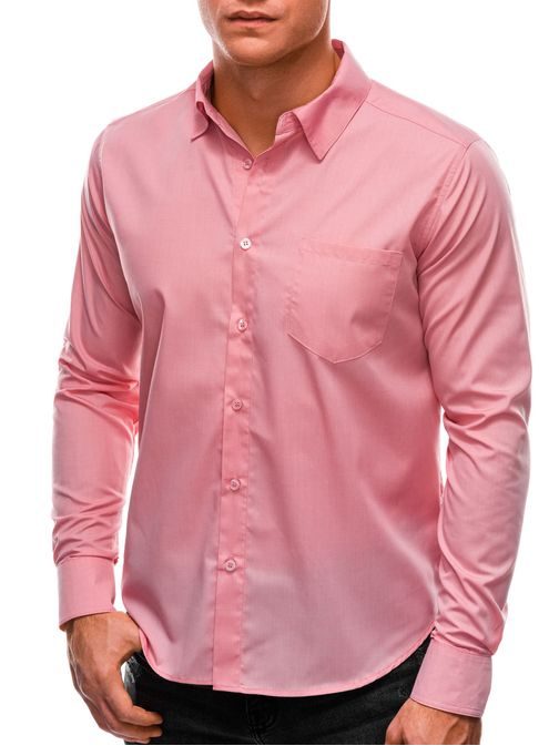 Modern halvány rózsaszínű ing K597
