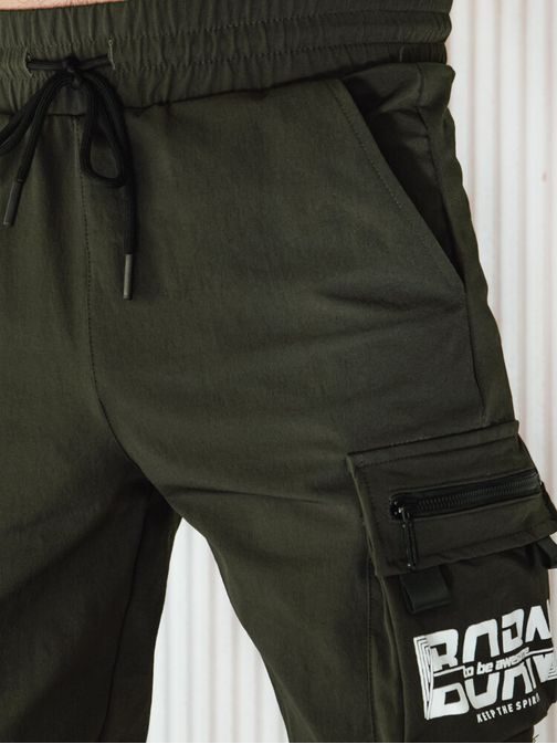 Trendi zöld zsebes jogger nadrág  Born