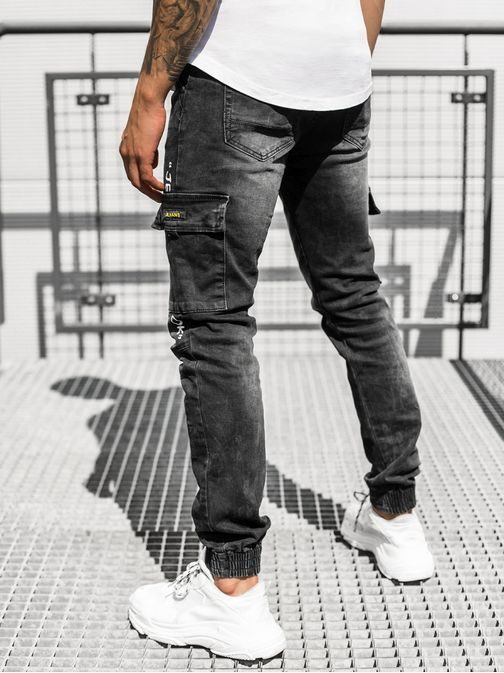 Modern fekete farmer nadrág  DR/TF067Z