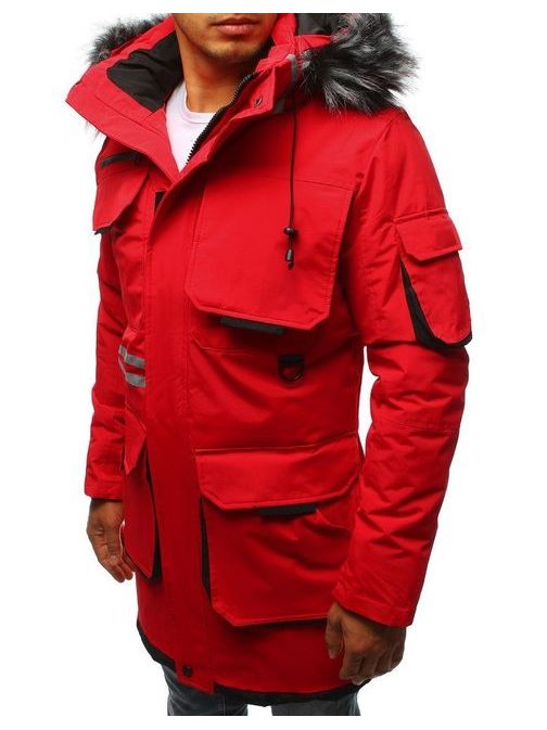 Eredeti piros parka kabát