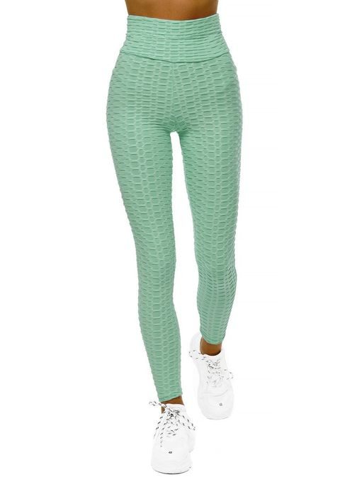 Stílusos menta színű női leggings JS/YW88024/60