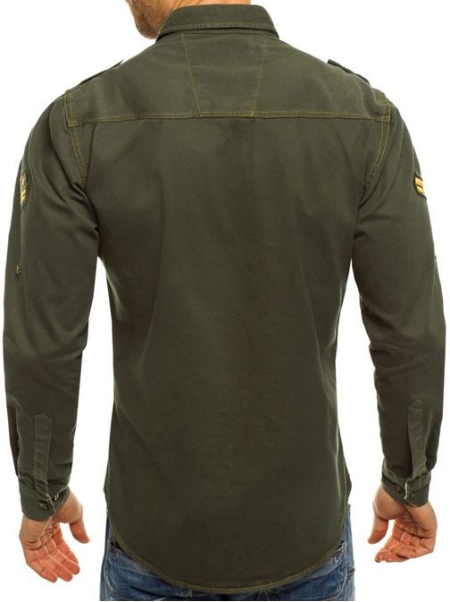 Khaki zöld farmer ing NORTH 2504