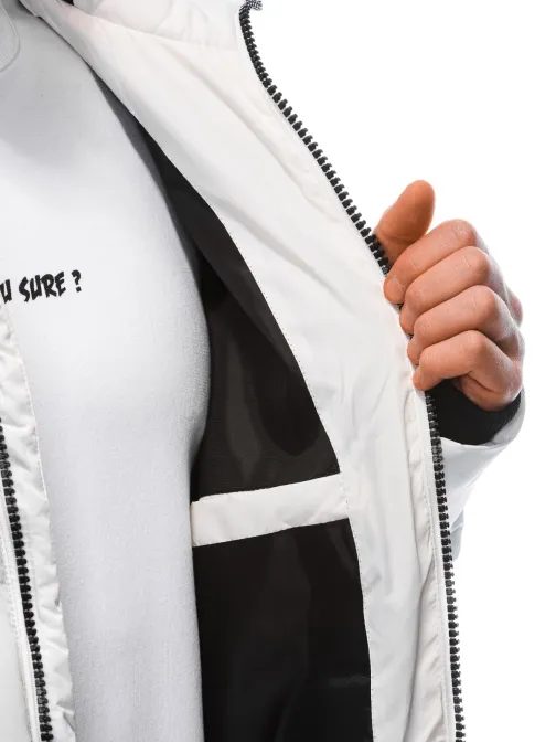 Steppelt fehér télikabát V5 EM-JAHP-0101