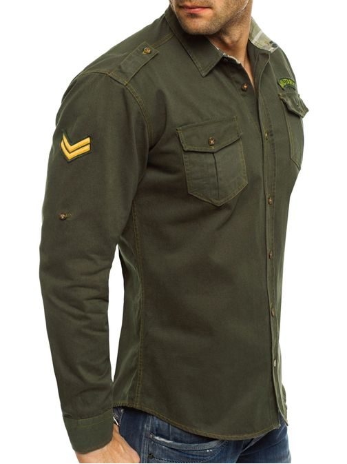 Khaki zöld farmer ing NORTH 2504