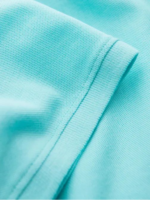 Pamut egyszínű pólóing férfiaknak menta v18 om-pobs-0100