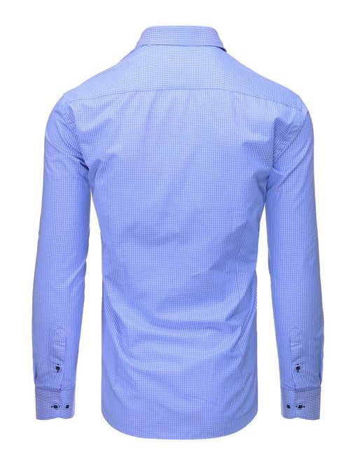Halvány kék ing apró mintával