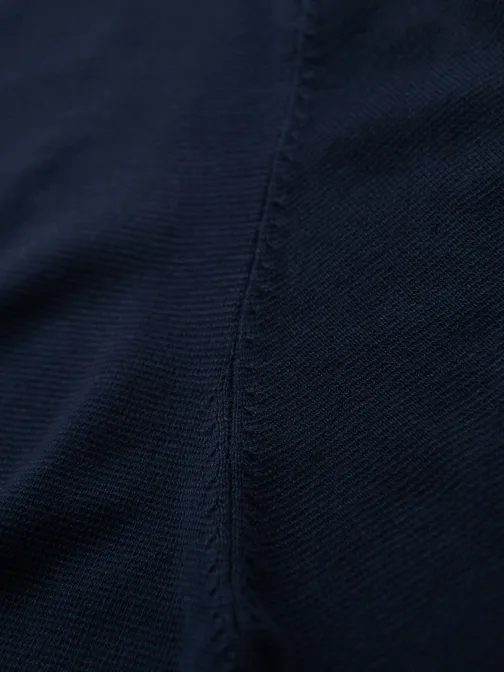 Egyedi sötétkék férfi pulóver V1 SWSW-0183