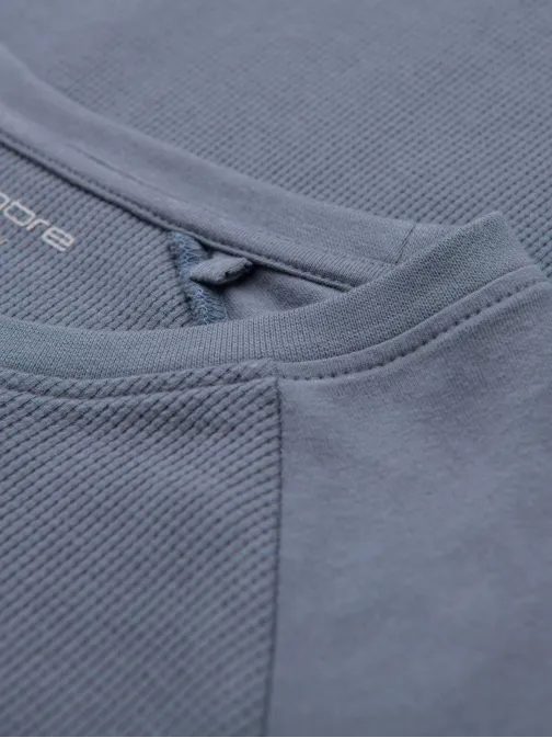 Férfi hosszú ujjú ing zsebbel om-lscl-0109