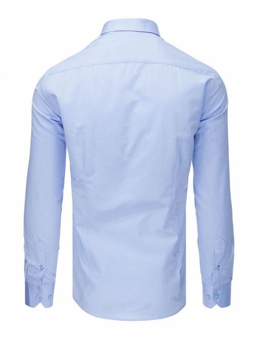 Halvány kék mintás ing