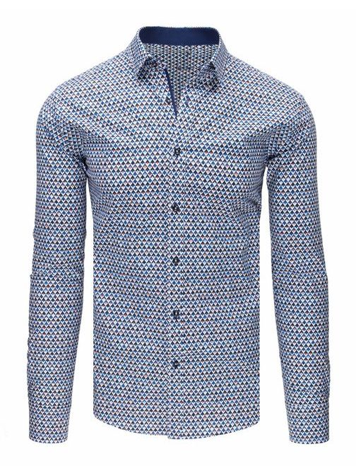 Stílusos mintás ing SLIM FIT
