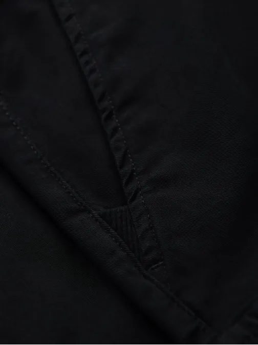 Egyedi fekete zsebes rövidnadrág V4 SRCG-0190