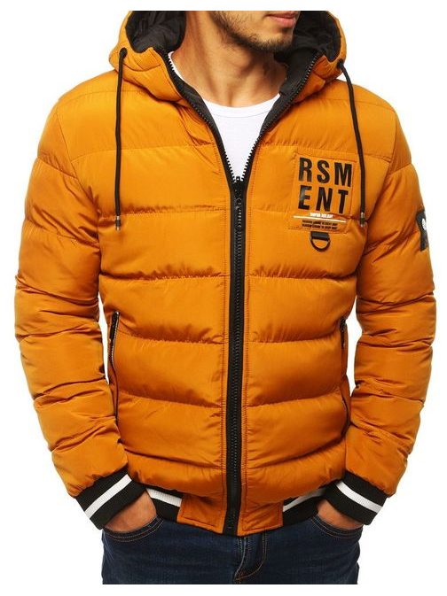 Kétoldalas okker sárga dzseki