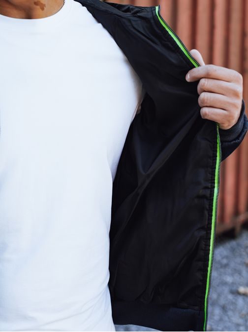 Steppelt férfi átmeneti kabát megkülönböztető cipzárral kék színben