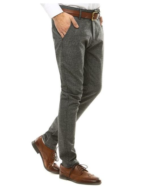 Elegáns sötét szürke nadrág