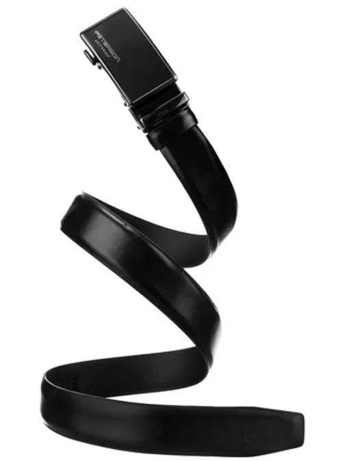 Fekete bőr férfi öv Peterson