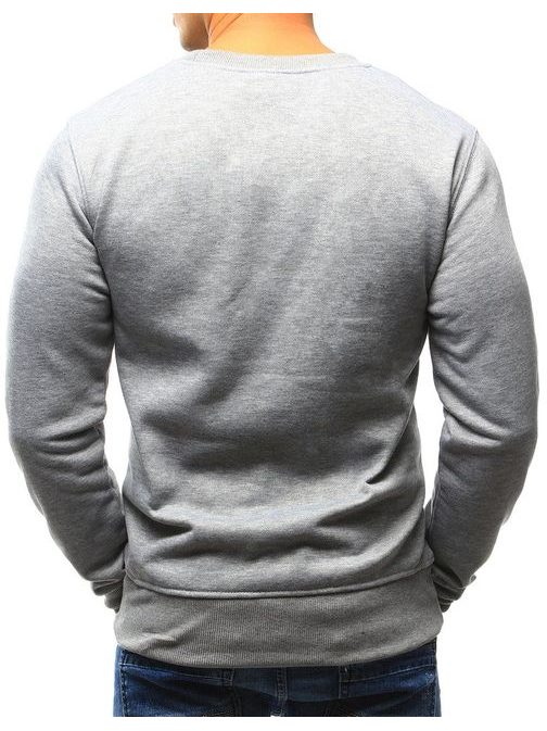 Halvány szürke pulóver