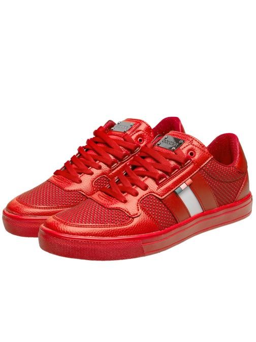 Piros férfi sportos cipő CONER 3027