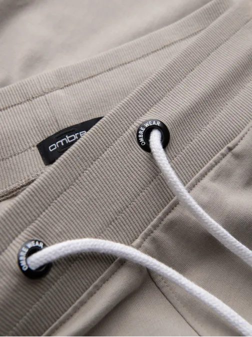 Sötét bézs szabadidő rövidnadrág V3 SRSK-0105