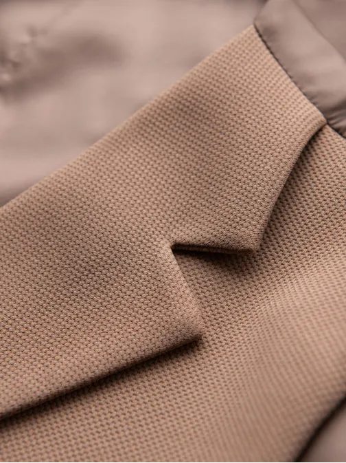 Elegáns barna férfi mellény V1 BLZV-0145