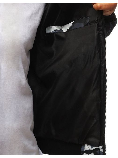 Kék terepmintás bomber dzseki