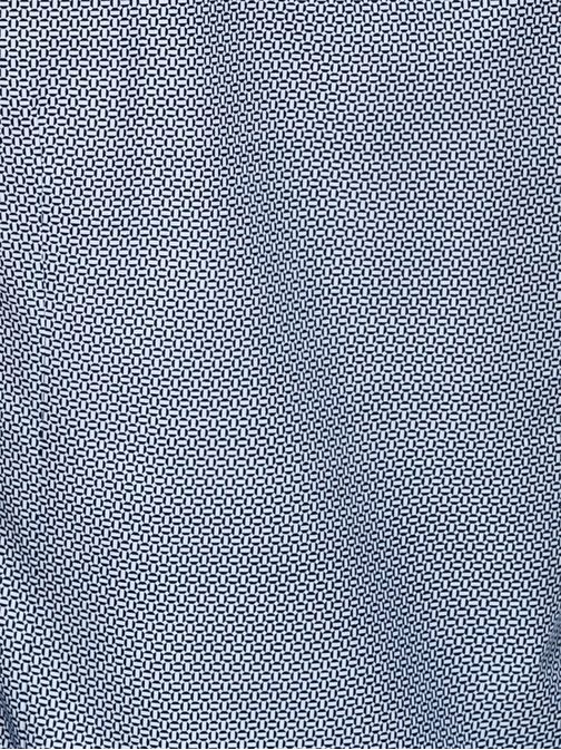 Halvány kék apró mintás ing K471