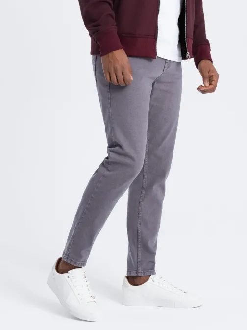 Elegáns sötét szürke farmer nadrág   V5 PADP-0148