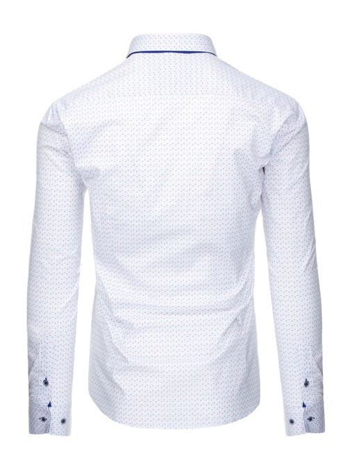 Stílusos fehér apró mintás ing