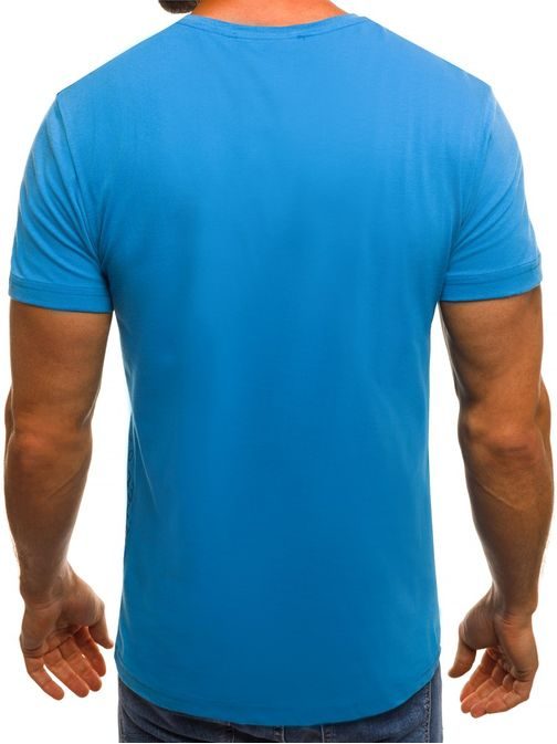Kék póló feliratokkal OZONEE 1173