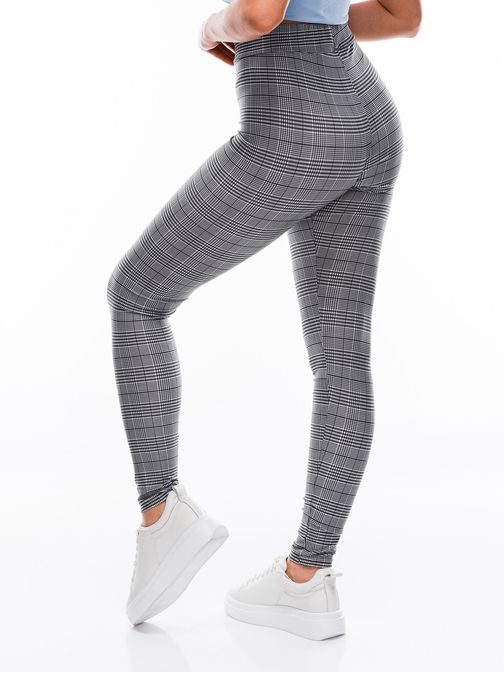 Fekete női leggings egyedi kivitelben PLR183