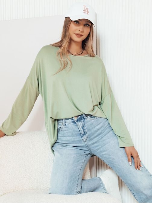 Oversize zöld női blúz Bafina