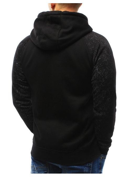 Fekete feliratos pulóver