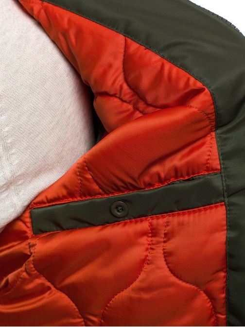 Katona zöld férfi téli dzseki J.STYLE 3170