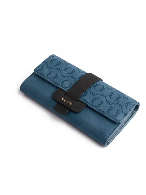 Stílusos kék pénztárca  Haya