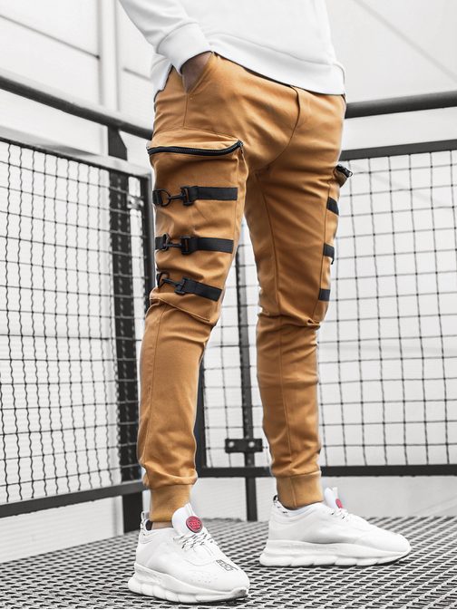 Camel színű  jogger nadrág G/11132