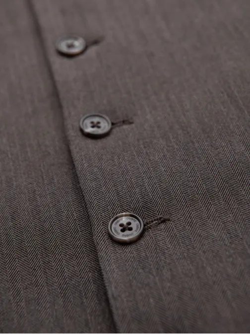 Elegáns férfi grafit mellény V2 BLZV-0143