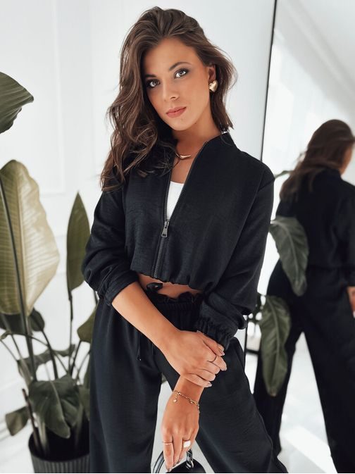 Fekete női bomber dzseki Maddie