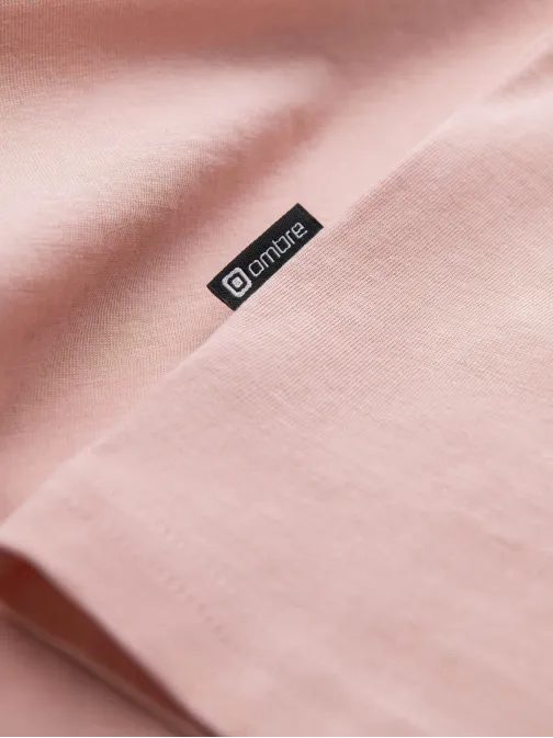 Rózsaszín póló felirattal  V2 TSPT-0131