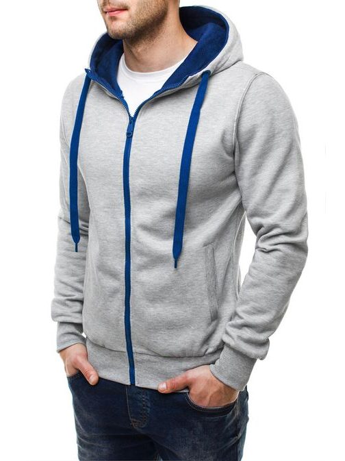 Szürke férfi szabadidő felső 2073