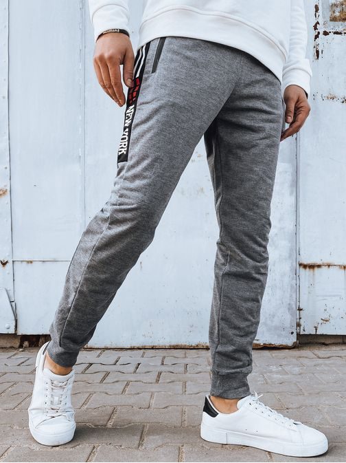 Trendi szürke melegítő nadrág