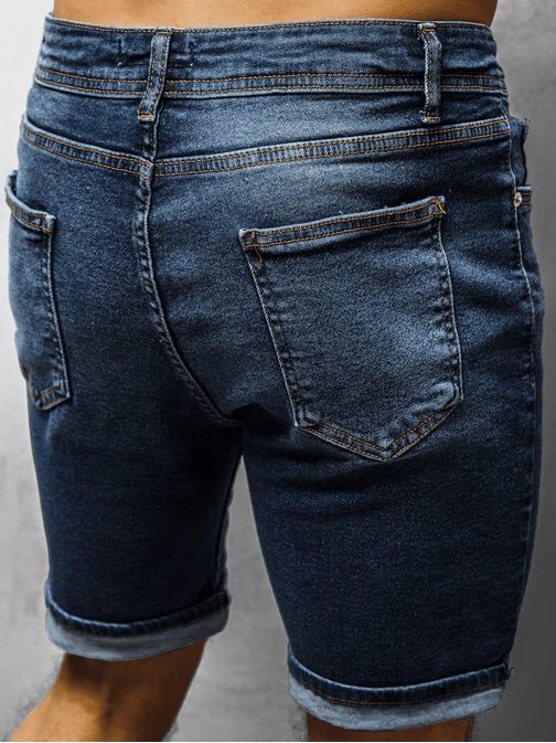 Sötét kék rövid farmer nadrág DP/725/3