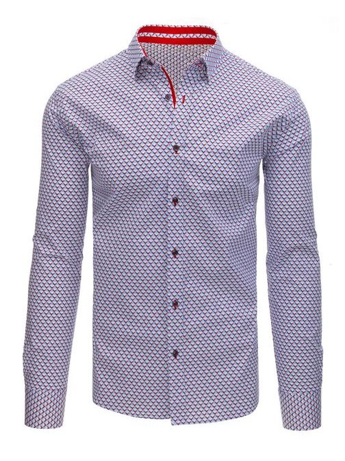 Férfi ing érdekes színes mintával